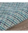 LR Home Bleached Naturals Blue 81433 9 ft. X 12 ft. Rect. Rug