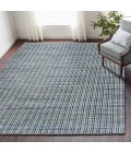 LR Home Bleached Naturals Blue 81433 9 ft. X 12 ft. Rect. Rug