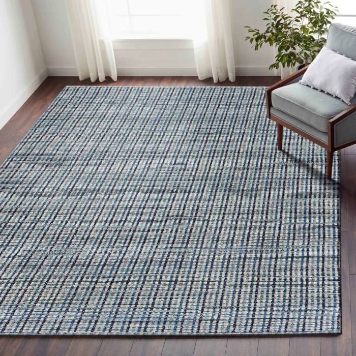 Rugs Town Naturals Blue 81433 7 ft. 9 in. X 9 ft. 9 in. Rect. Rug