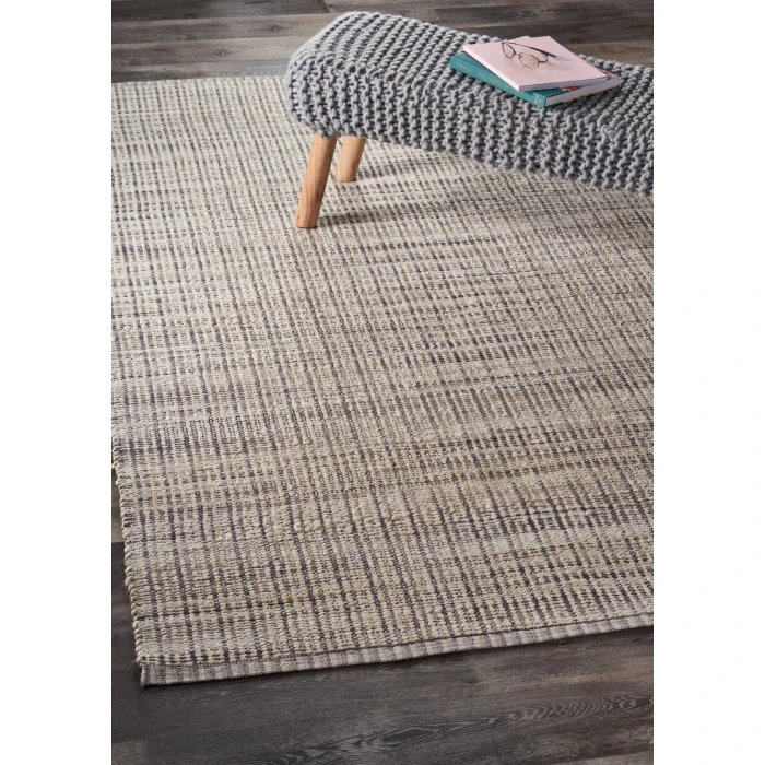 Rugs Town Naturals Gray BLEAC 10ft. x 14ft. Rectangle Rug