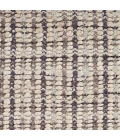 LR Home Bleached Naturals Gray 81434 7 ft. 9 in. X 9 ft. 9 in. Rect. Rug