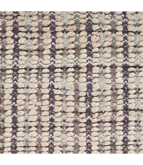 LR Home Bleached Naturals Gray 81434 7 ft. 9 in. X 9 ft. 9 in. Rect. Rug