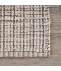 LR Home Bleached Naturals Gray 81434 7 ft. 9 in. X 9 ft. 9 in. Rect. Rug