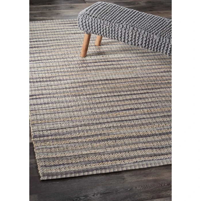 Rugs Town Naturals Gray BLEAC 9ft. x 12ft. Rectangle Rug