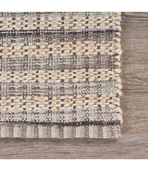 Rugs Town Bleached Naturals Gray BLEAC 9ft. x 12ft. Rectangle Rug