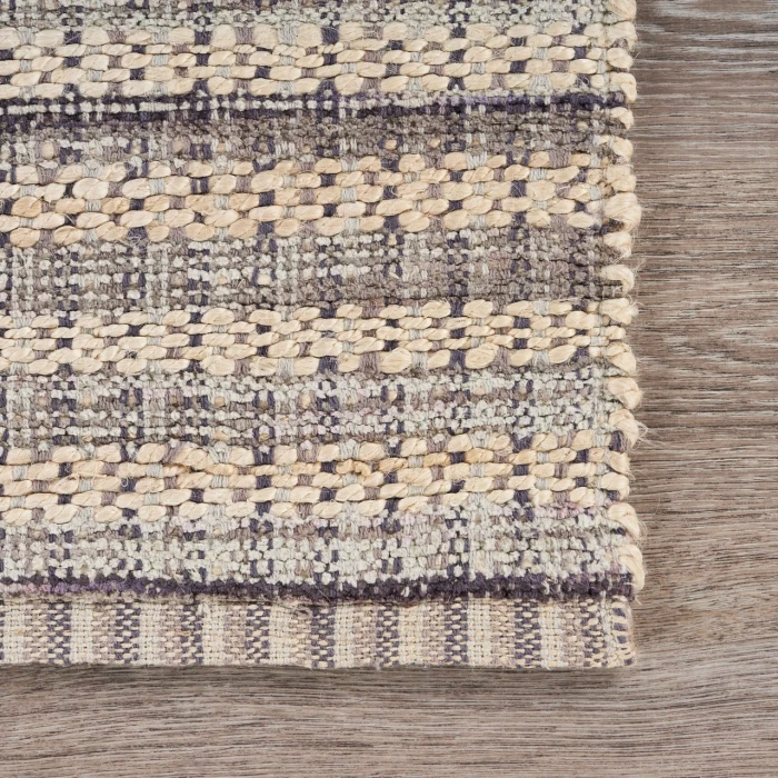 Rugs Town Naturals Gray BLEAC 9ft. x 12ft. Rectangle Rug