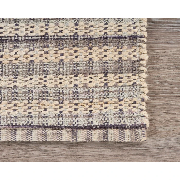 Rugs Town Naturals 81435 Bleach/ Gray 7'9" X 9'9 Rect. Rug