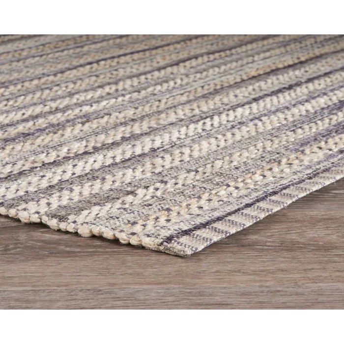 Rugs Town Naturals 81435 Bleach/ Gray 7'9" X 9'9 Rect. Rug