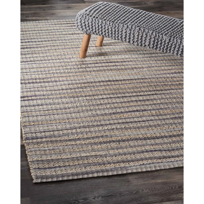 Rugs Town Naturals 81435 Bleach/ Gray 7'9" X 9'9 Rect. Rug