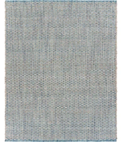 LR Home Bleached Naturals 81436 Bleach/ Ivory Blue 9' X 12' Rect. Rug