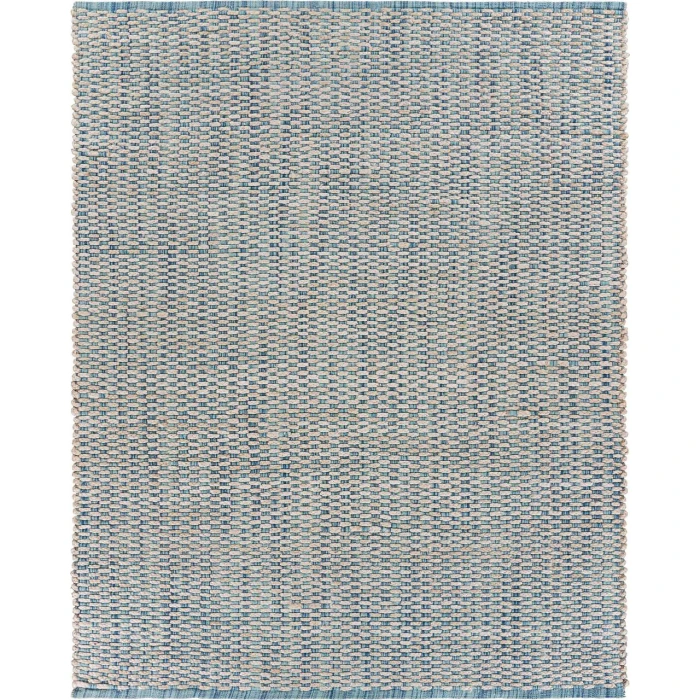 Rugs Town Naturals 81436 Bleach/ Ivory Blue 9' X 12' Rect. Rug