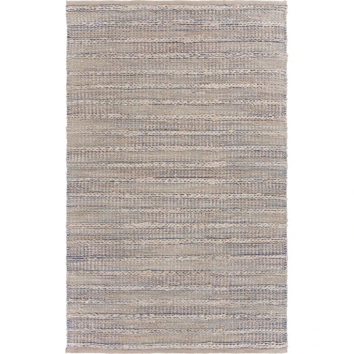 Rugs Town Naturals Light Blue/Ivory 81437 9 ft. X 12 ft. Rect. Rug