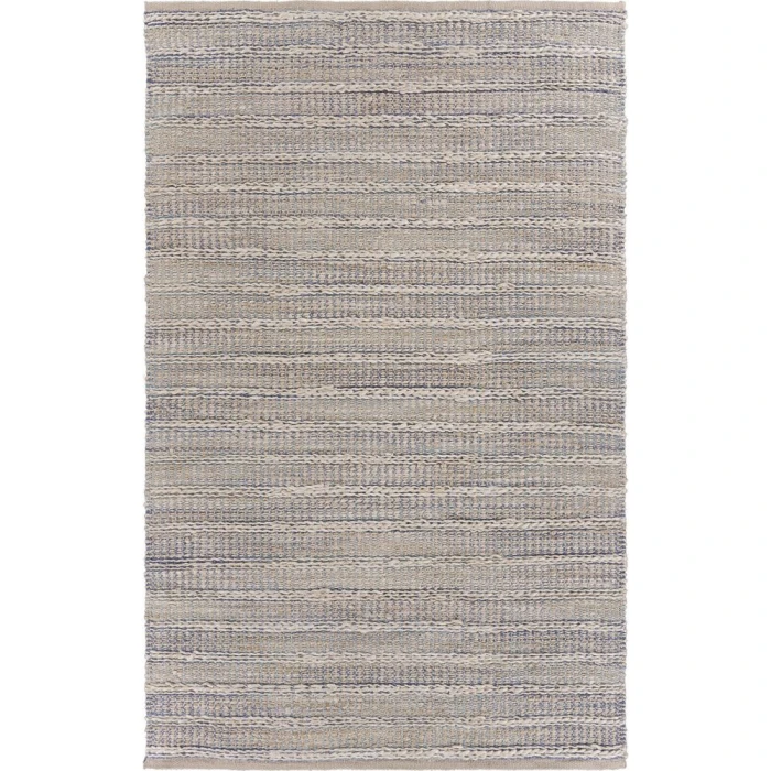 Rugs Town Naturals Light Blue/Ivory 81437 7 ft. 9 in. X 9 ft. 9 in. Rect. Rug