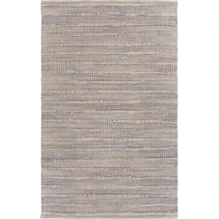 Rugs Town Naturals Blue BLEAC 10ft. x 14ft. Rectangle Rug