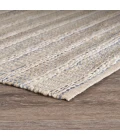 LR Home Bleached Naturals Blue BLEAC 2ft. x 3ft. Rectangle Rug