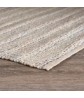 LR Home Bleached Naturals Light Blue/Ivory 81437 9 ft. X 12 ft. Rect. Rug