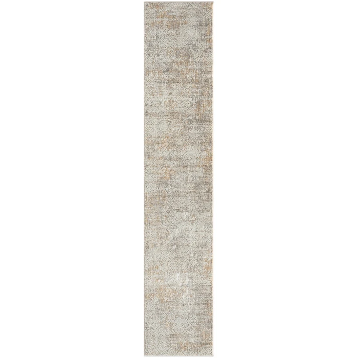 Rugs Town Gray BRISB 2ft.9in. x 8ft. Runner Rug