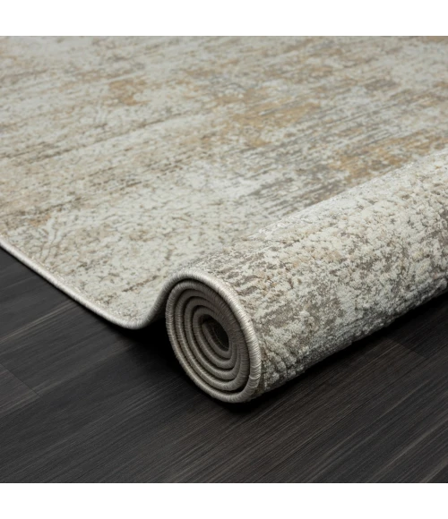 LR Home Brisbane Gray BRISB 2ft.9in. x 8ft. Runner Rug