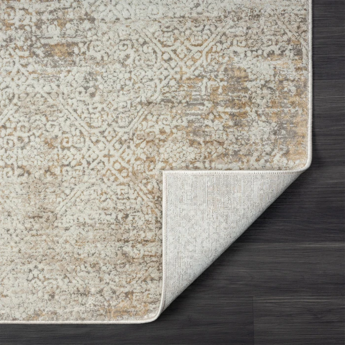 Rugs Town Gray/Beige 82283 2 ft. X 8 ft. Rect. Rug