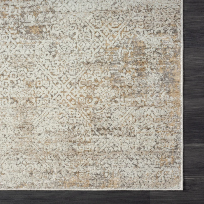 Rugs Town Gray/Beige 82283 2 ft. X 8 ft. Rect. Rug