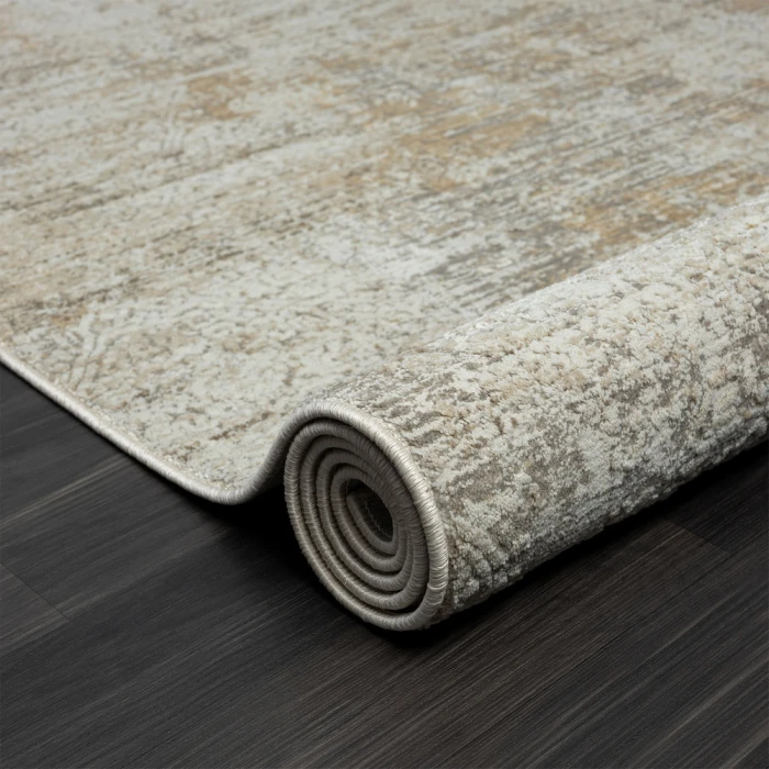 Rugs Town Gray/Beige 82283 2 ft. X 8 ft. Rect. Rug