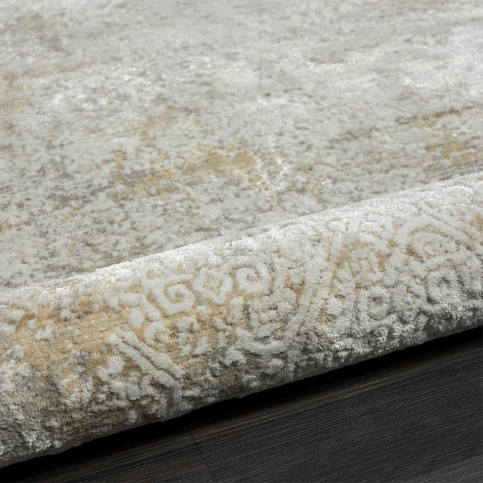 Rugs Town Gray/Beige 82283 2 ft. X 8 ft. Rect. Rug