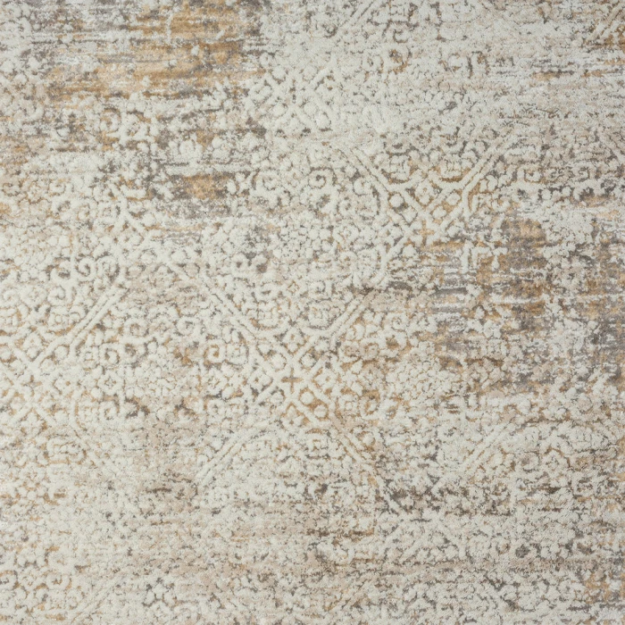 Rugs Town Gray/Beige 82283 2 ft. X 8 ft. Rect. Rug