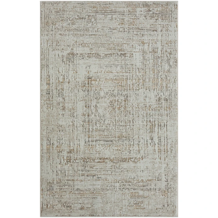 Rugs Town Beige BRISB 6ft. x 9ft. Rectangle Rug