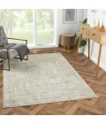 LR Home Brisbane Beige BRISB 6ft. x 9ft. Rectangle Rug