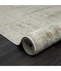 LR Home Brisbane Beige BRISB 6ft. x 9ft. Rectangle Rug