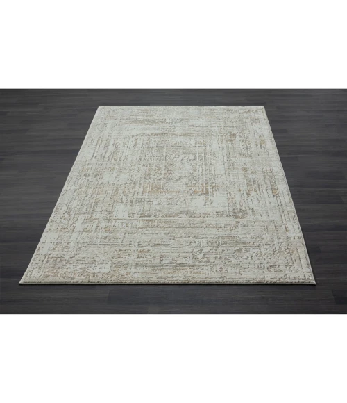 LR Home Brisbane Beige BRISB 6ft. x 9ft. Rectangle Rug