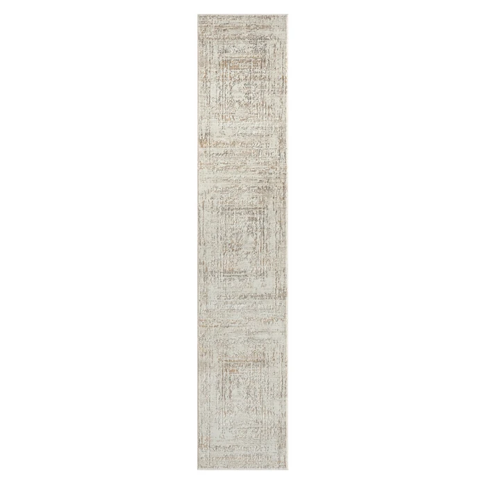 Rugs Town Beige/Gray 82284 2 ft. X 10 ft. Rect. Rug