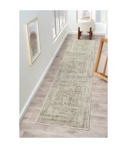 LR Home Brisbane Beige/Gray 82284 2 ft. X 8 ft. Rect. Rug