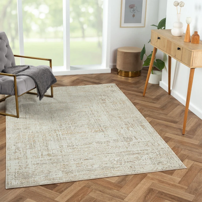 Rugs Town Beige/Gray 82284 2 ft. X 3 ft. Rect. Rug