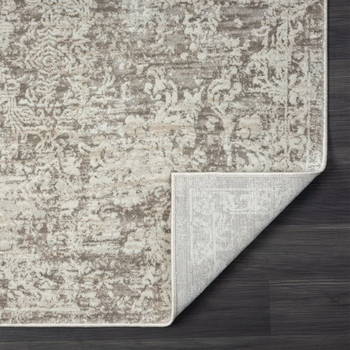 Rugs Town Gray 82285 2 ft. X 10 ft. Rect. Rug