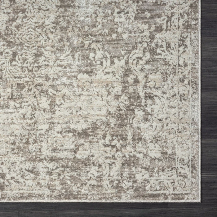 Rugs Town Gray 82285 2 ft. X 10 ft. Rect. Rug