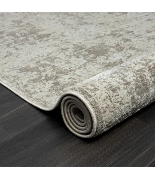 LR Home Brisbane Gray 82285 7 ft. 9 in. X 9 ft. 9 in. Rect. Rug