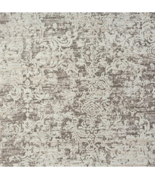 LR Home Brisbane Gray 82285 7 ft. 9 in. X 9 ft. 9 in. Rect. Rug