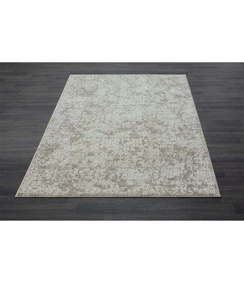 LR Home Brisbane Gray 82285 7 ft. 9 in. X 9 ft. 9 in. Rect. Rug
