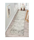 LR Home Brisbane Dark Gray 82286 2 ft. X 10 ft. Rect. Rug