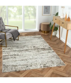 LR Home Brisbane Dark Gray 82286 7 ft. 9 in. X 9 ft. 9 in. Rect. Rug