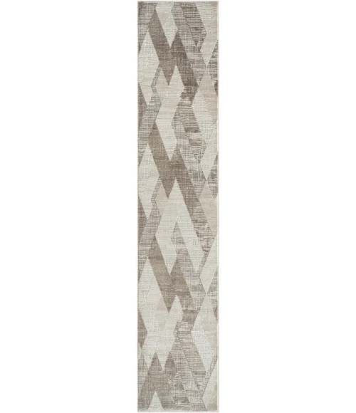 LR Home Brisbane Gray 82287 2 ft. X 8 ft. Rect. Rug