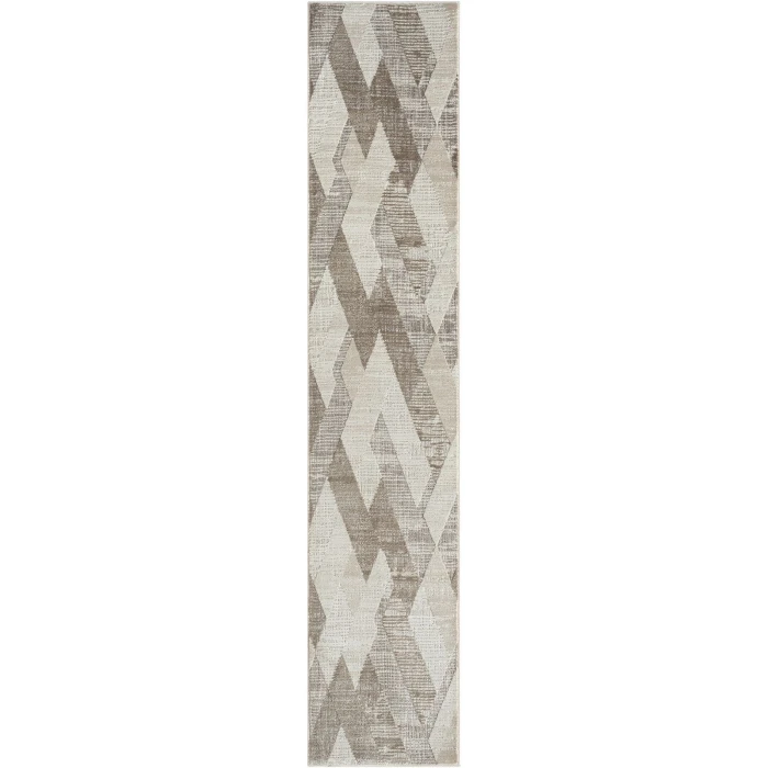 Rugs Town Gray 82287 2 ft. X 10 ft. Rect. Rug