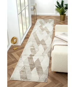 LR Home Brisbane Gray 82287 2 ft. X 8 ft. Rect. Rug