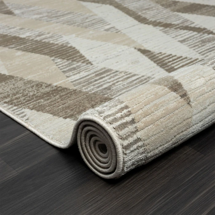 Rugs Town Gray 82287 2 ft. X 10 ft. Rect. Rug
