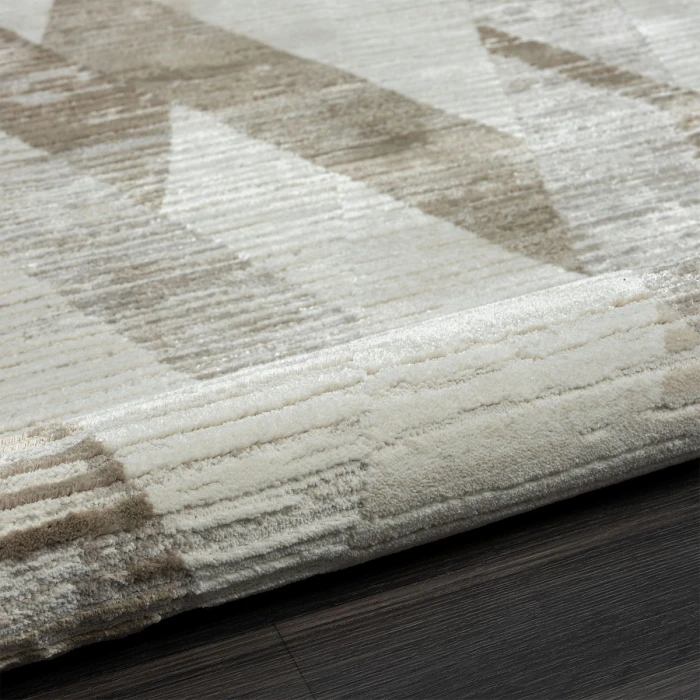 Rugs Town Gray 82287 2 ft. X 10 ft. Rect. Rug
