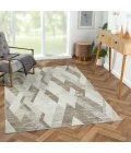 LR Home Brisbane Gray 82287 7 ft. 9 in. X 9 ft. 9 in. Rect. Rug
