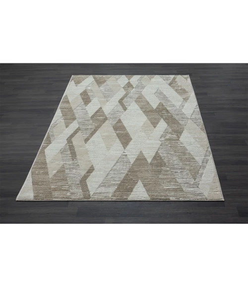 LR Home Brisbane Gray 82287 7 ft. 9 in. X 9 ft. 9 in. Rect. Rug
