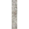 LR Home Brisbane Gray BRISB 2ft.9in. x 8ft. Runner Rug