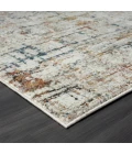 LR Home Brisbane Gray Multi 82289 5 ft. X 7 ft. 11 in. Rect. Rug